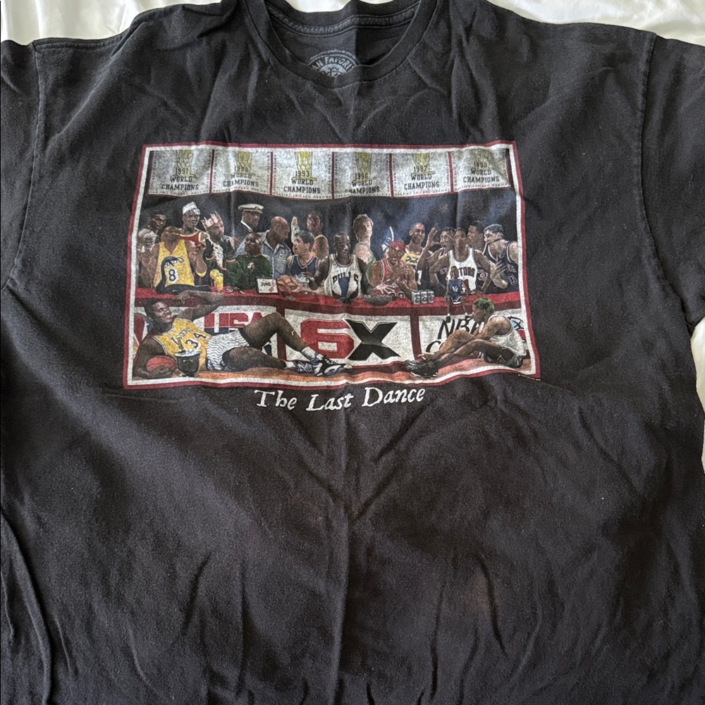 The Last Dance Black Graphic Tee